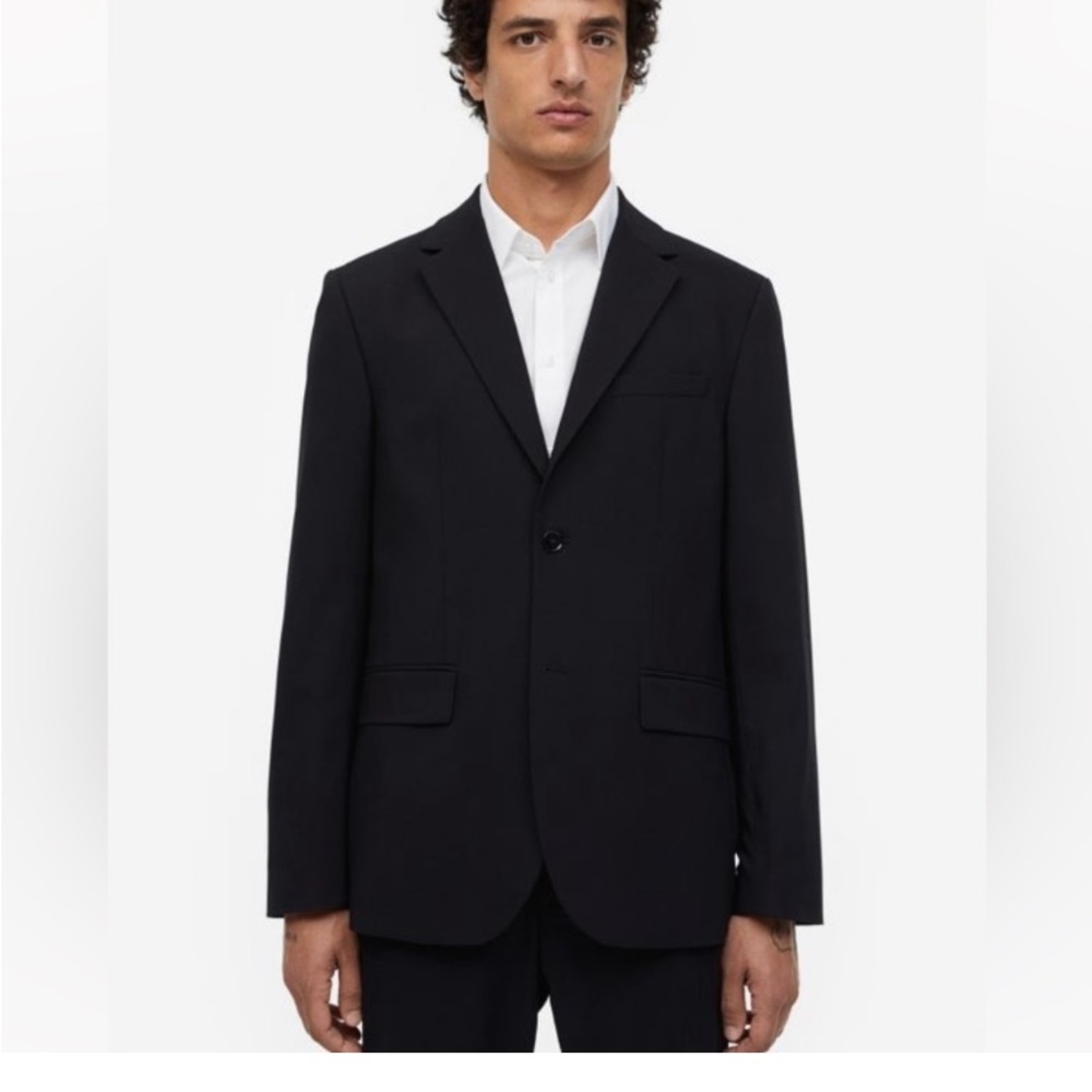H&M  black Mens blazer size 44R